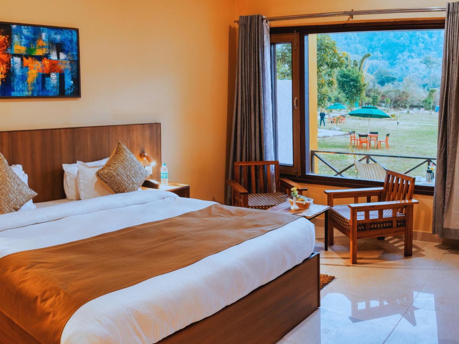 Corbett River Valley Resort Marchula Ngoại thất bức ảnh